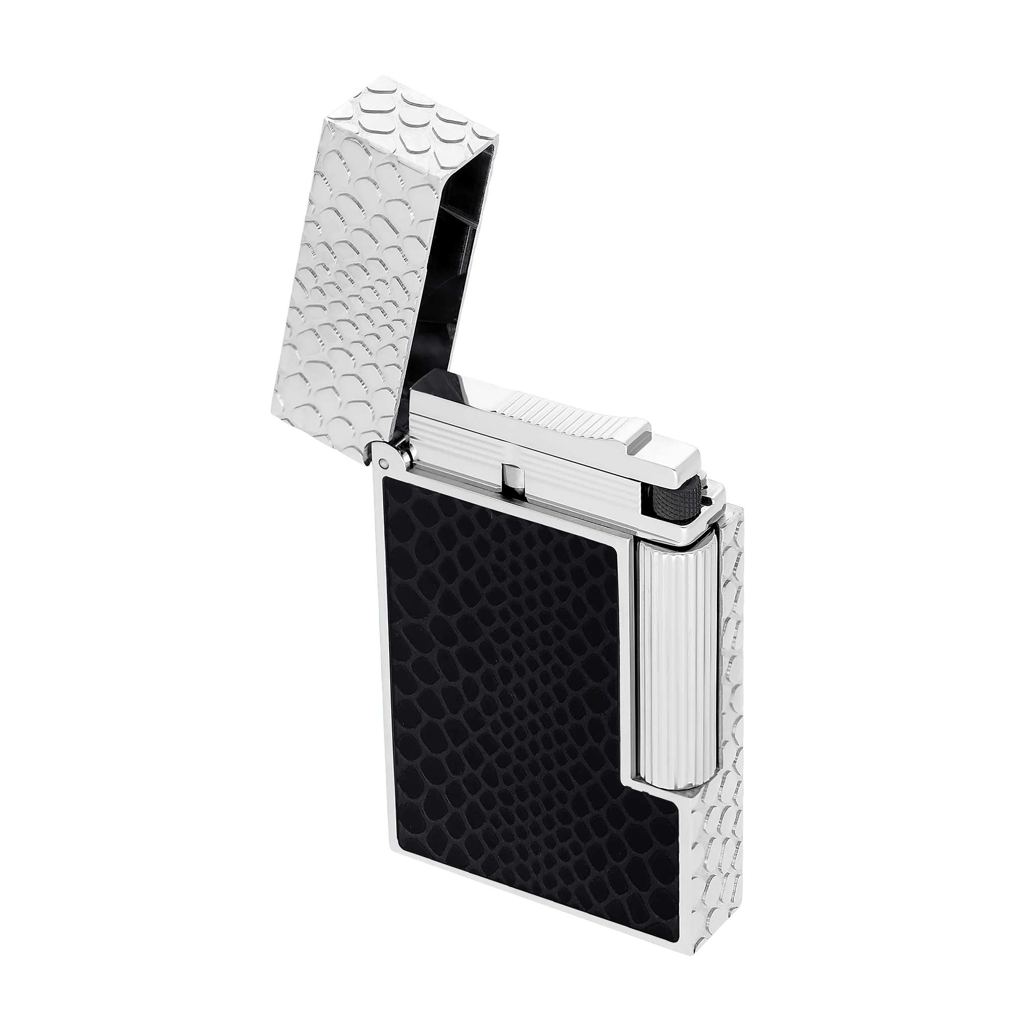 Briquet Guilloché sous laque - Image 4
