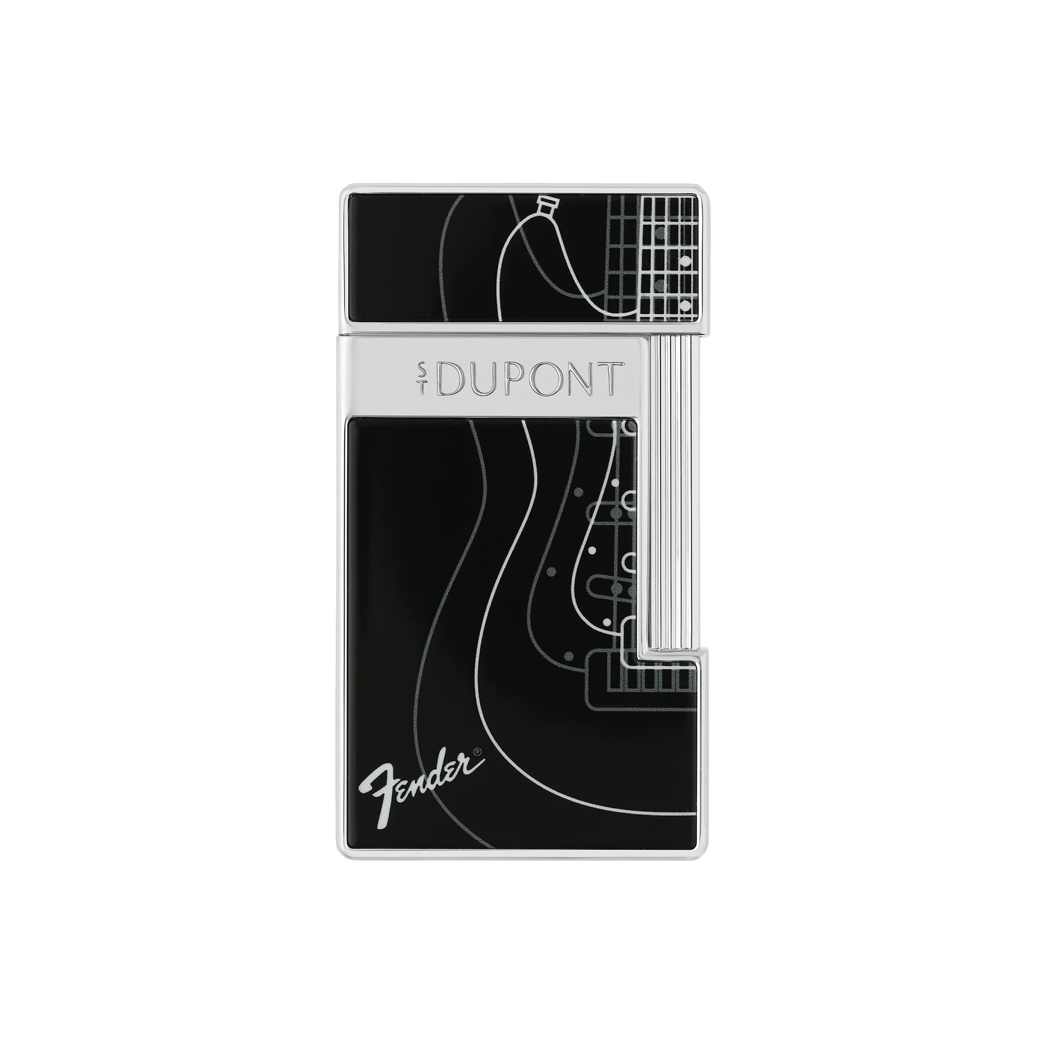 Briquet laqué