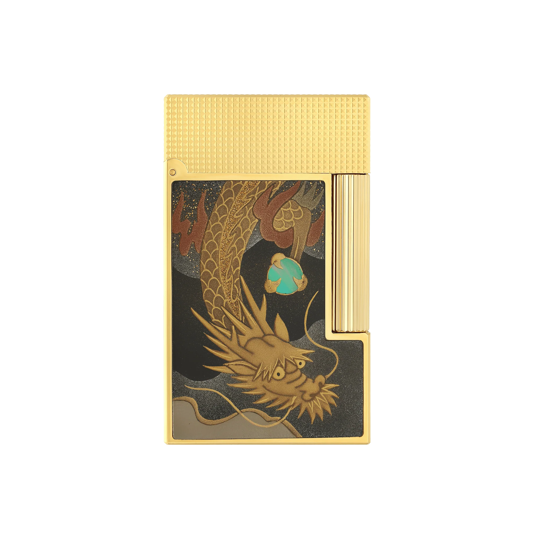 Briquet laqué